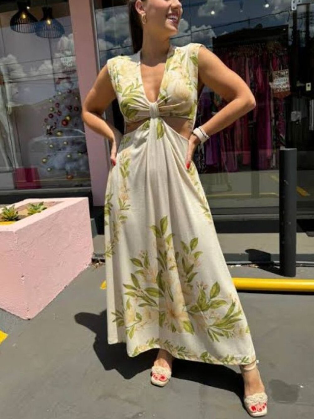 Beautiful FARM Rio Florata Lurex Dress sz S NWT - Brazil Line Exclusive!!!